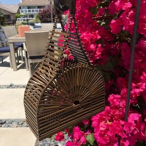 Cult Gaia Brown Mini Cupola Bag